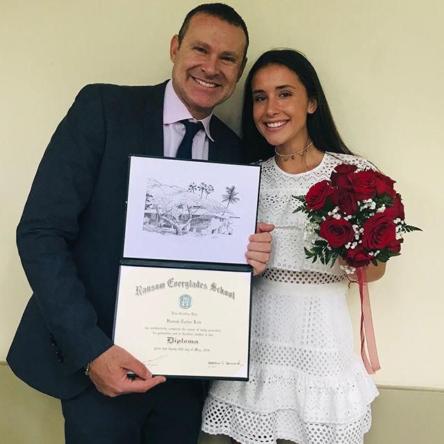 Alan Tacher y su hija