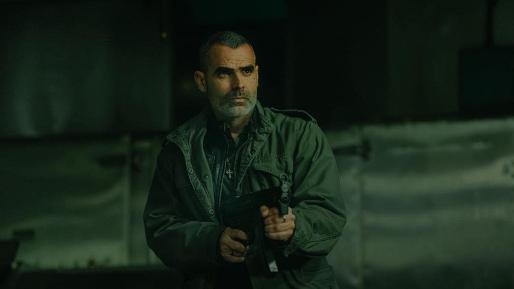 Antonio en su papel de Kiko de la Cruz en 'Tierra de mafiosos'