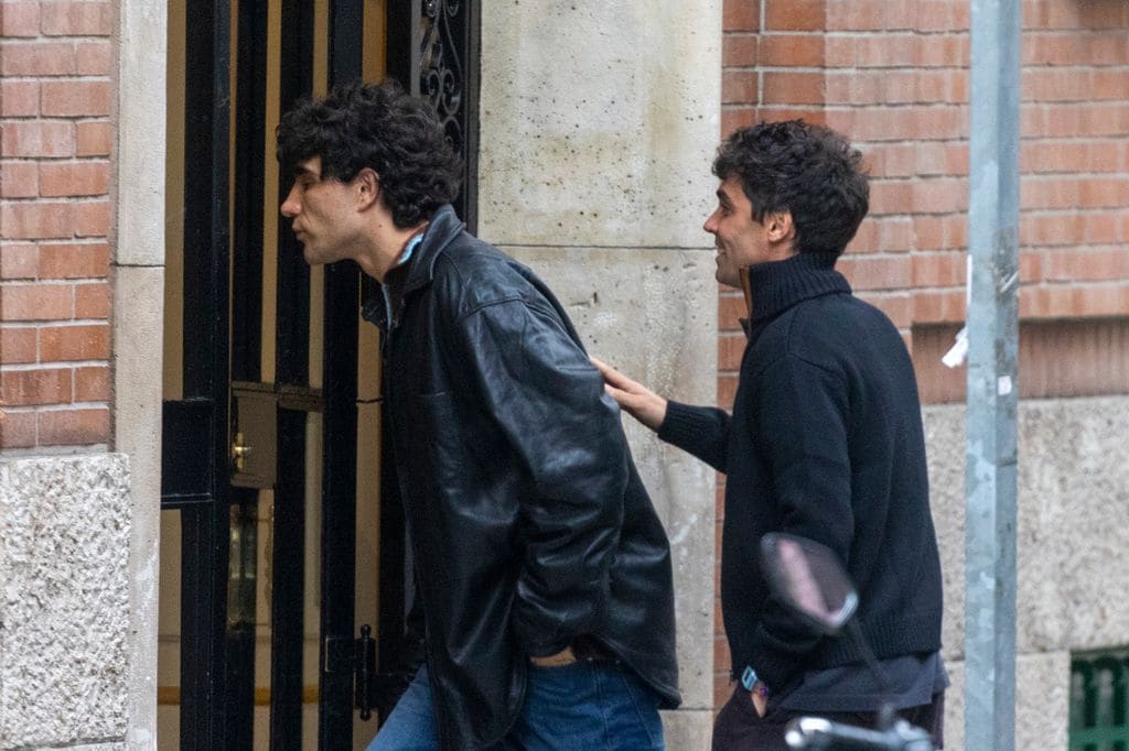 Javier Ambrossi y Javier Calvo en Madri tras su ruptura