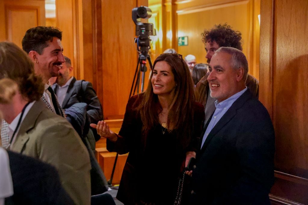 Nuria Roca en la presentación de Vera, una historia de amor, la nueva novela de Juan del Val. 4 de noviembre de 2025