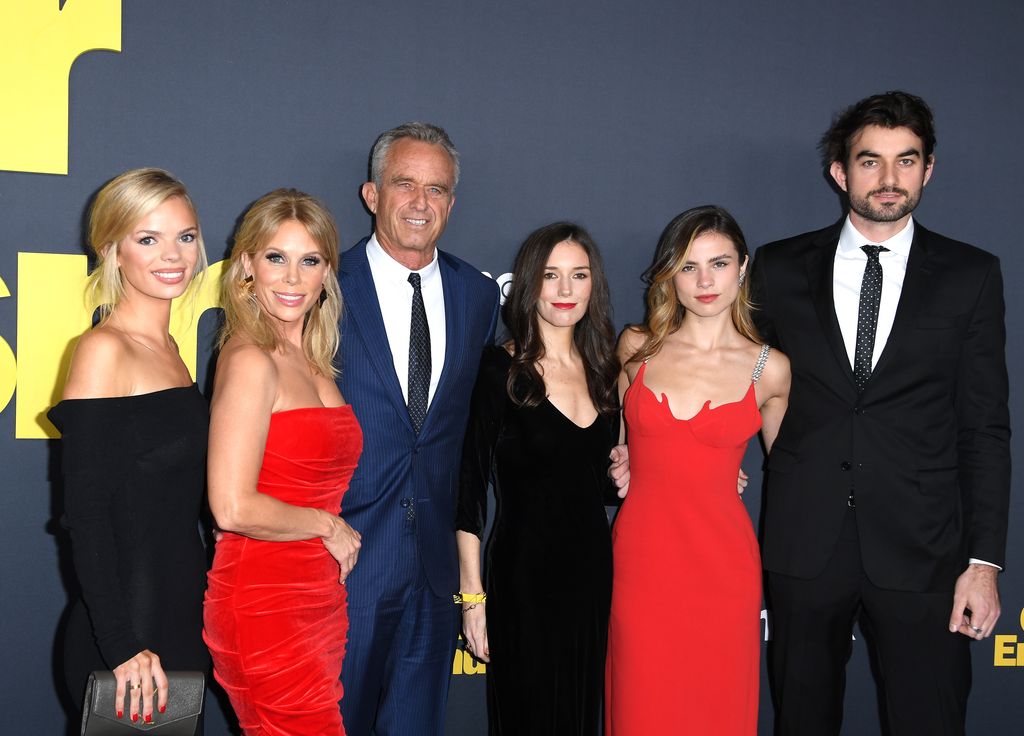 Cat Young, Cheryl Hines, Robert F. Kennedy Jr., Giulia Be y Conor Kennedy en una foto de 2014.