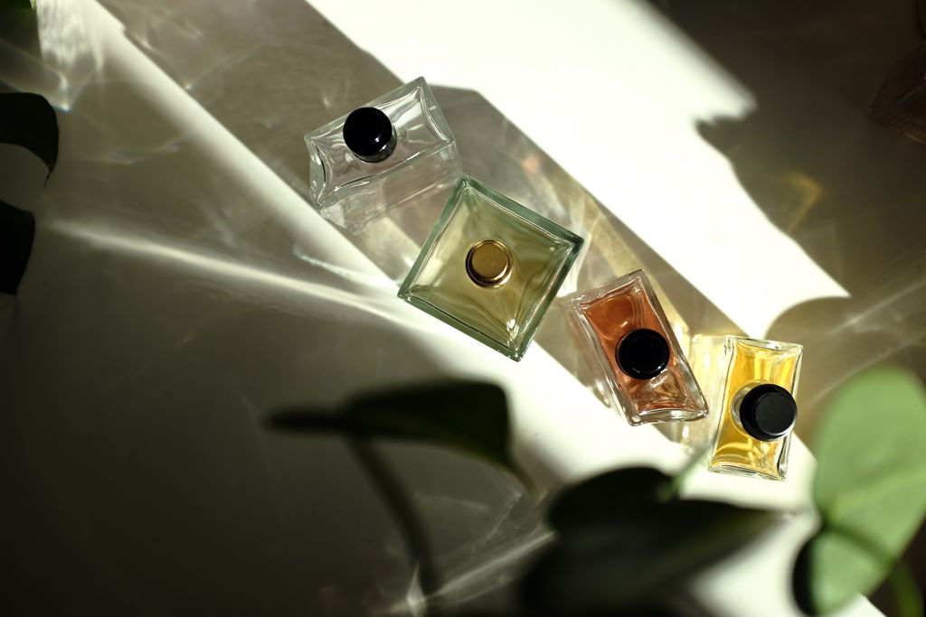 Para poder combinar fragancias, es necesaria una colección de perfumes .