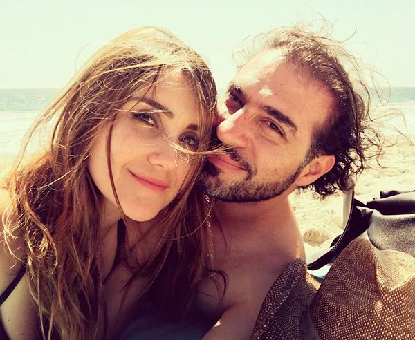 Dulce María y su novio