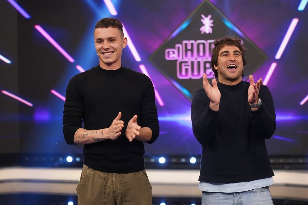 Arón Piper y Marco Cáceres en 'El Hormiguero'