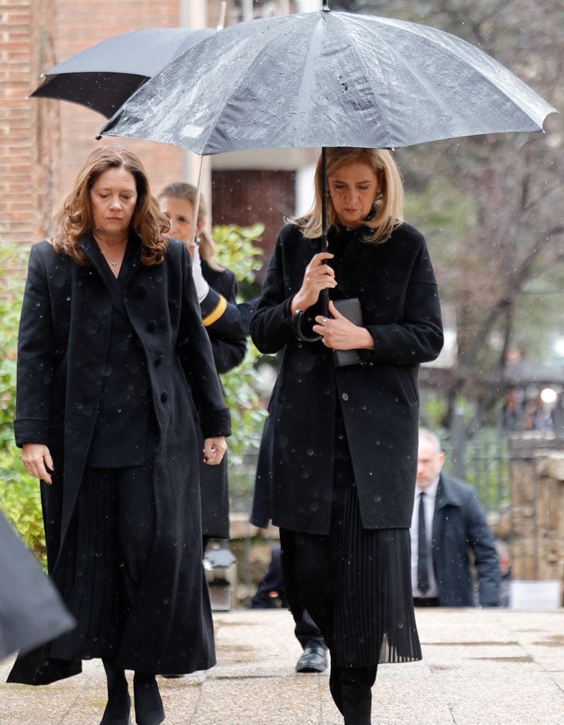 La infanta Cristina con su prima, Alexia de Grecia