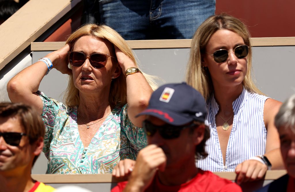 La madre y la hermana de Rafa Nadal
