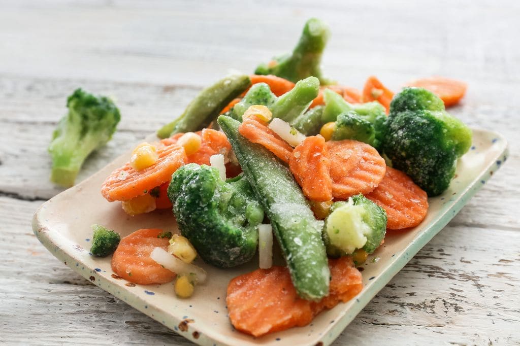 Los vegetales ultracongelados no ofrecen numerosos beneficios.
