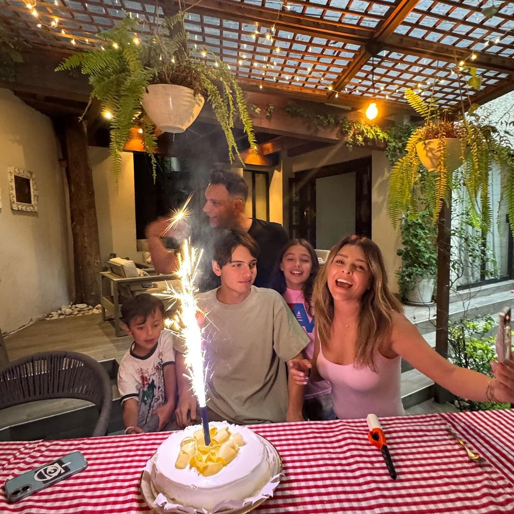 Grettell Valdez y Pato Borghetti han construido una sólida relación por el amor que ambos que tienen a su hijo