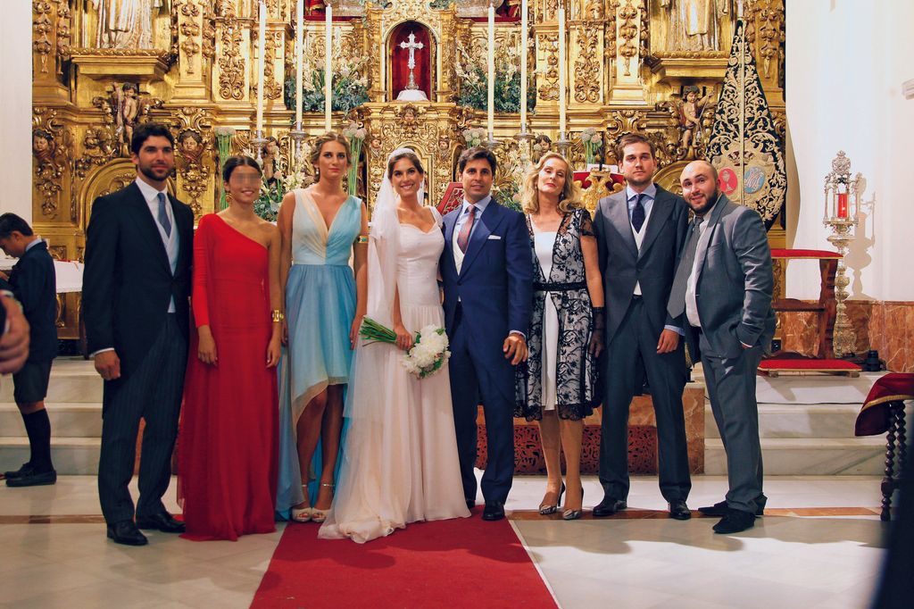La boda religiosa de Lourdes Montes y Francisco Rivera en Sevilla (12 de julio de 2014).