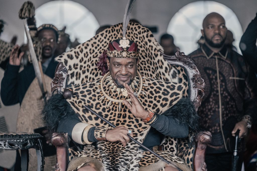 El rey zulú Misuzulu kaZwelithini en septiembre de 2025