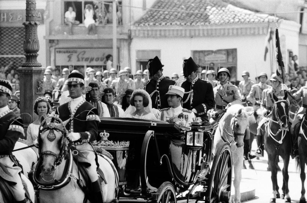 Carruaje de la boda de Constantino de Grecia y Ana María de Dinamarca
