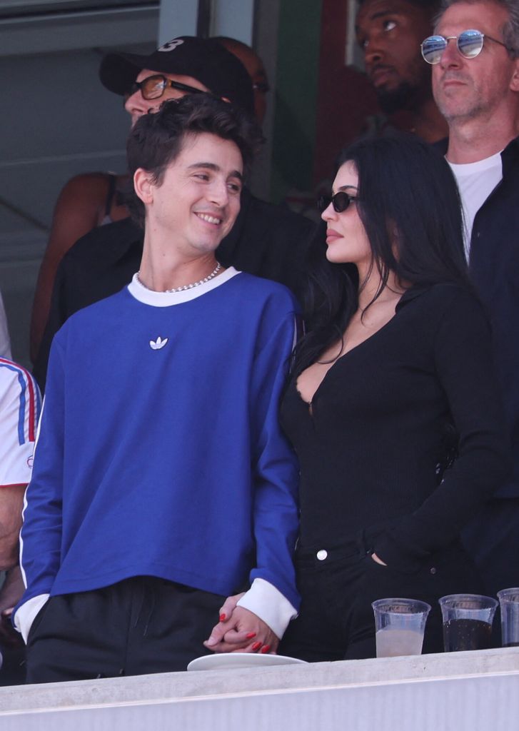 Timothee Chalamet y Kylie Jenner