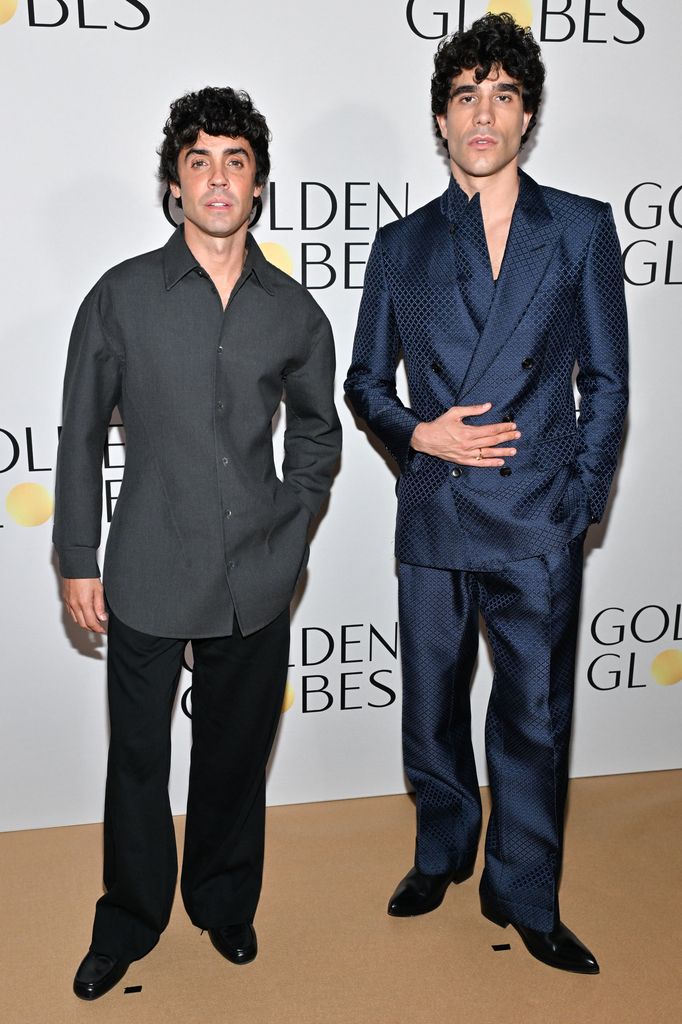 Los Javis en la tradicional fiesta Road to the Golden Globes