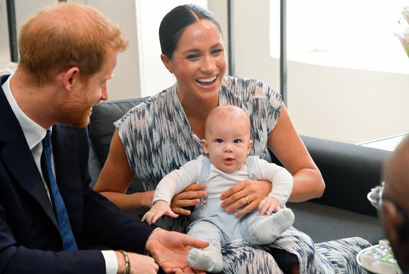Meghan Markle, príncipe Harry y Archie