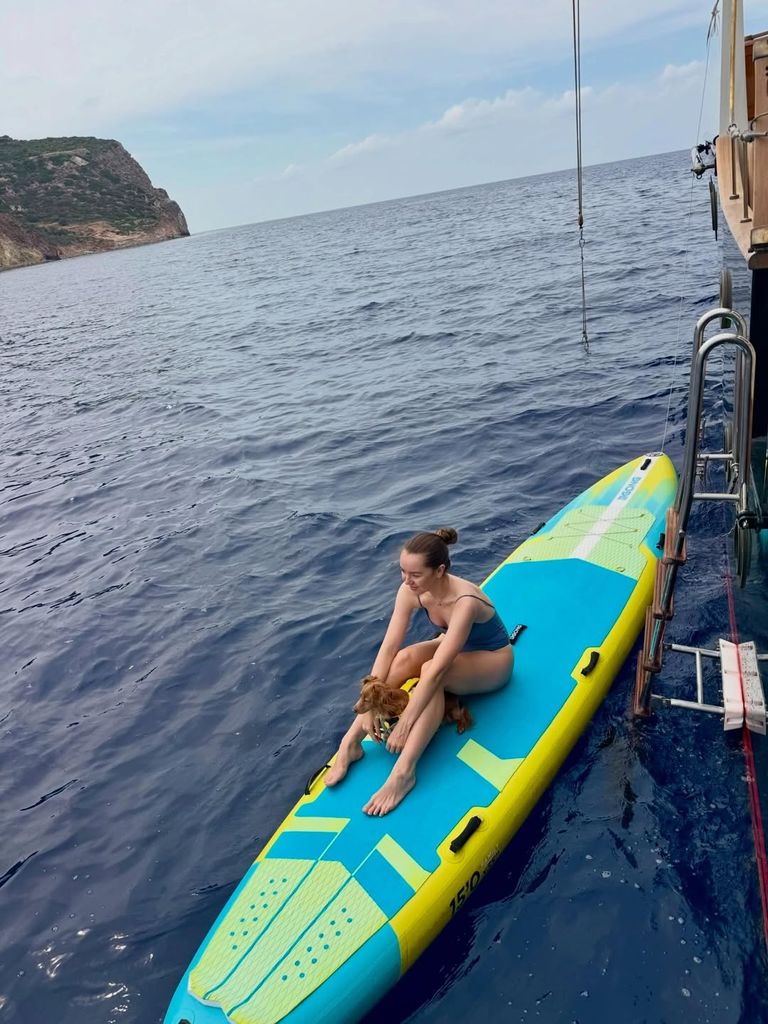 Alexandra de Hannover en sus vacaciones de verano en Capri, Italia, 2026.