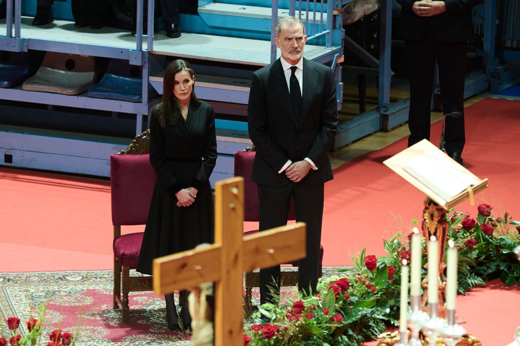 Los reyes presiden misa Adamuz