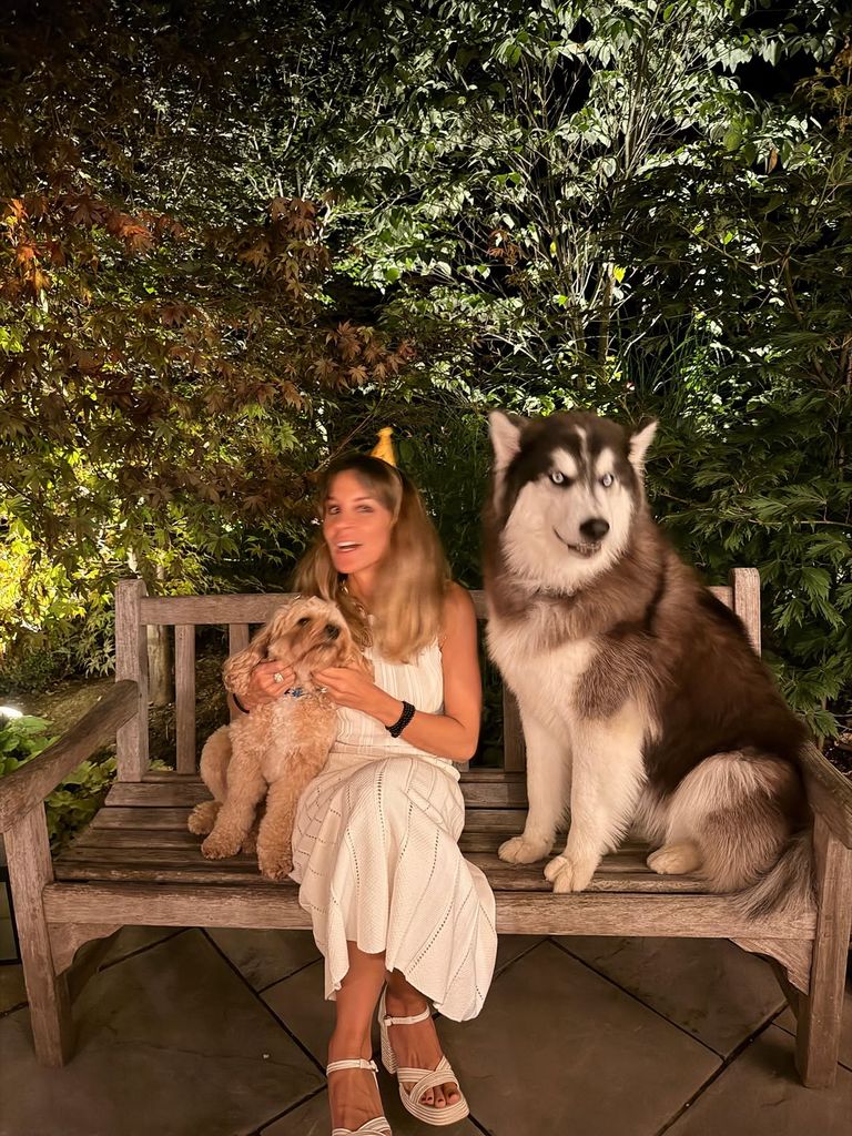 Los dos perros del matrimonio Gere no faltaron en la celebración
