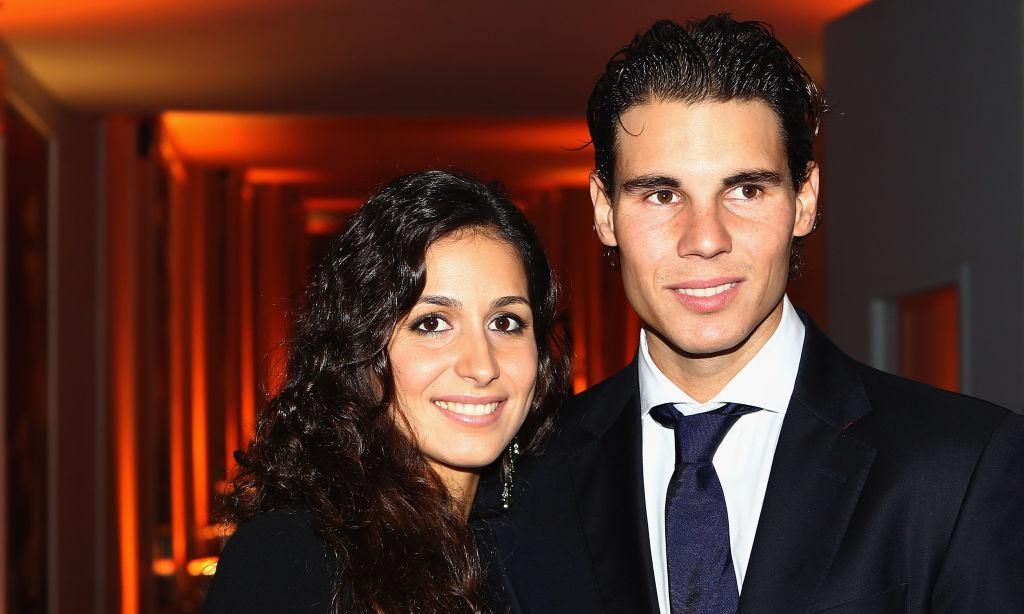 rafa nadal y su esposa mery perell 