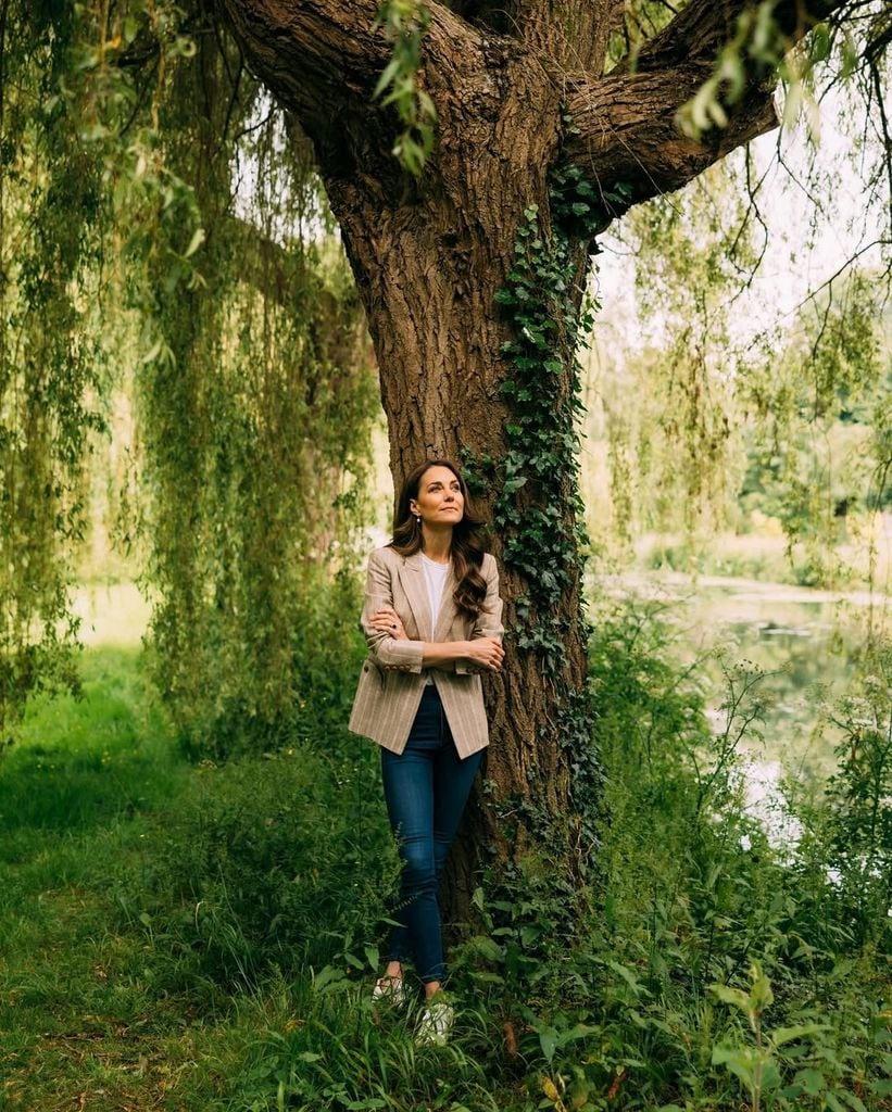 Con esta imagen, Kate Middleton regresó a la vida pública tras meses desaparecida durante su tratamiento contra el Cáncer