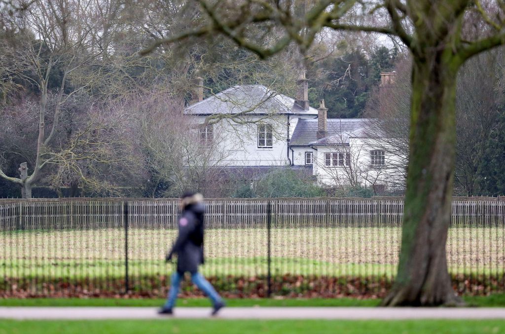 Vista general de Frogmore Cottage en Windsor.