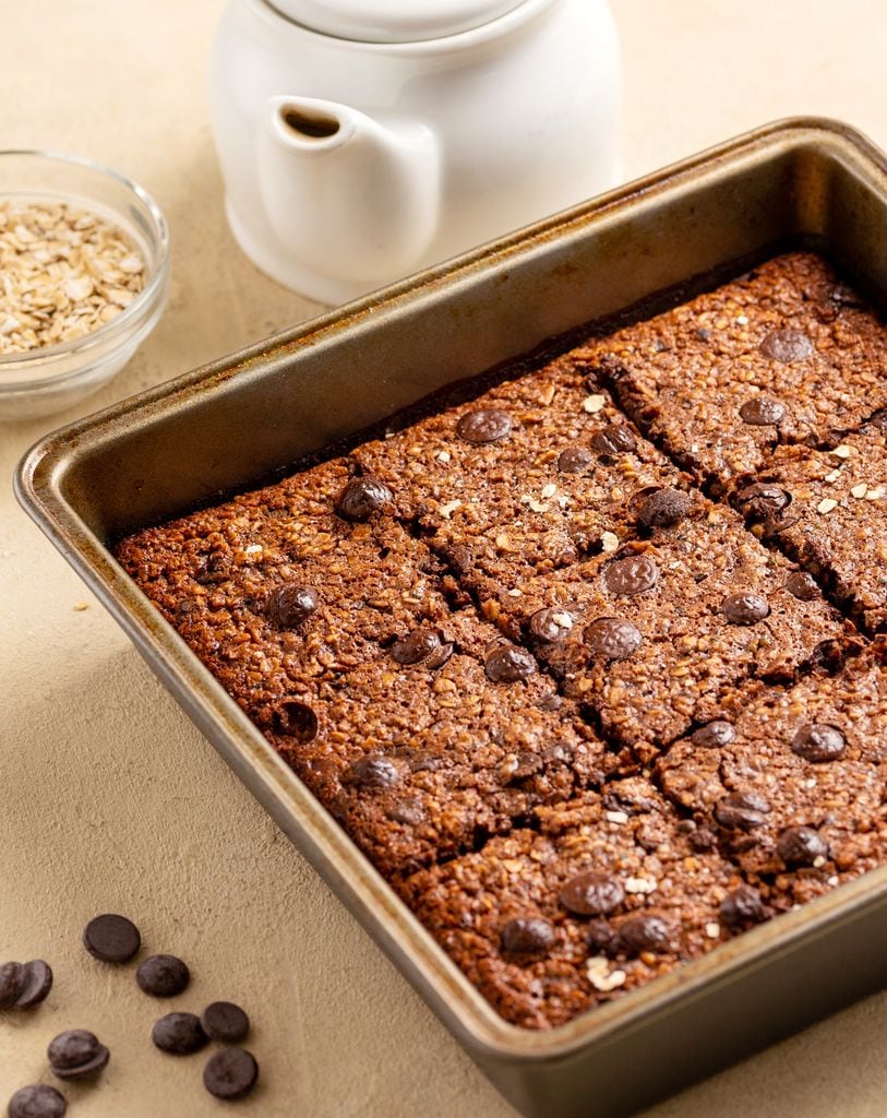 Variantes con cacao y virutas de chocolate negro