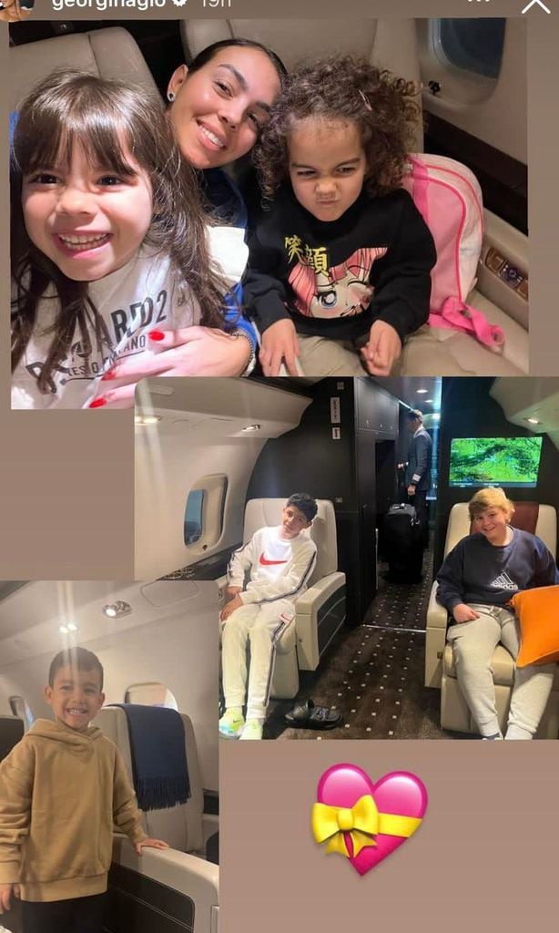georgina rodr guez y sus hijos