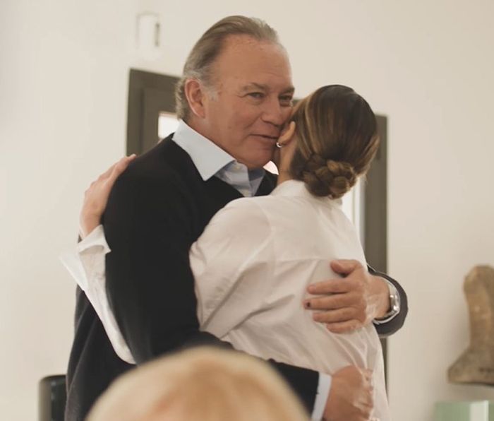 Claudia Osborne y su padre, Bertín Osborne