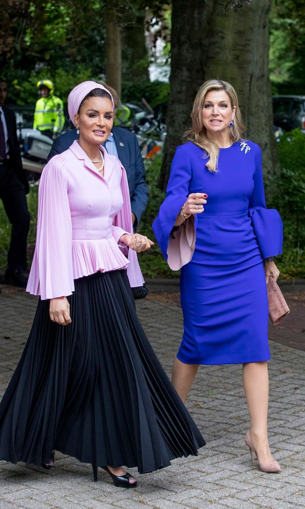 queen maxima of the nederlands attends seminar on protection amp education in conflict zones in the hague