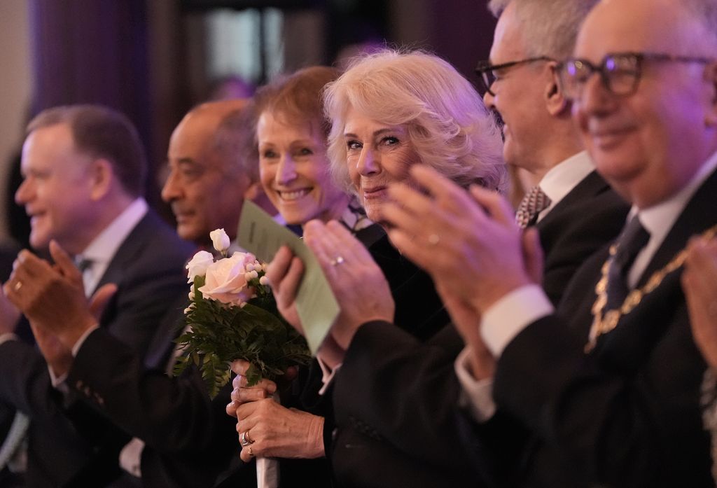 La reina Camilla visita el Sinfonia Smith Square Hall en Londres, el 19 de febrero de 2026