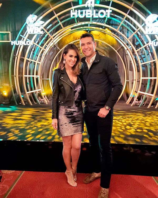 Jacky Bracamontes y Martín Fuentes