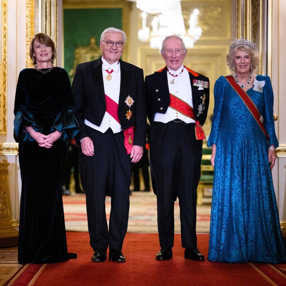 Los reyes Carlos y Camilla fueron los anfitriones