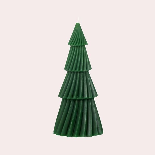 Scandi Vela Navideña de Árbol en Verde Maisons du Monde