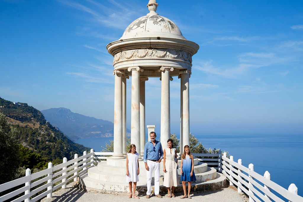 La Familia Real visitó Son Marroig en 2019