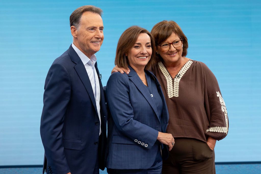 Matías Prats, Pepa Bueno y Olga Viza