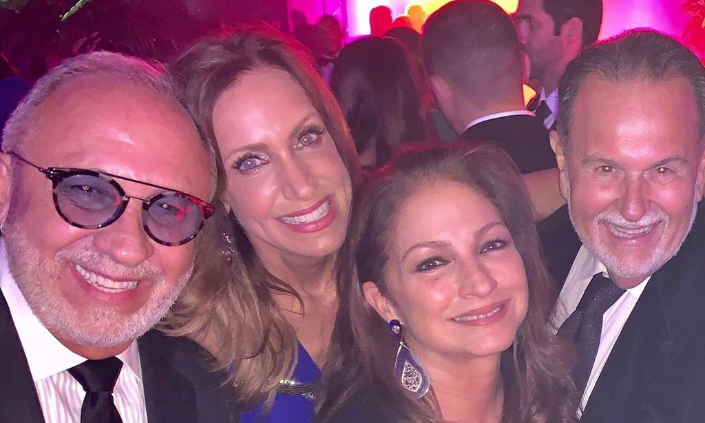 ra l de molina con lili gloria y emilio estefan