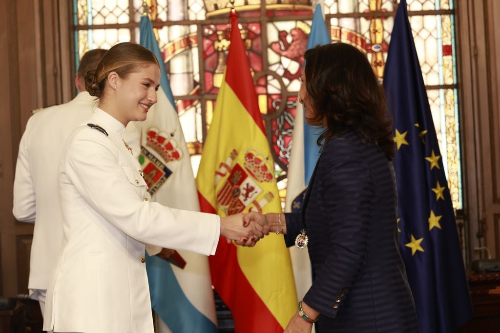 La princesa Leonor es nombrada hija adoptiva de Marín 
