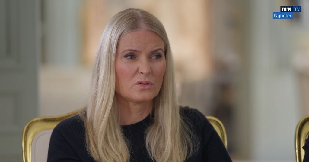 El gesto no verbal que delata el enfado de Mette-Marit