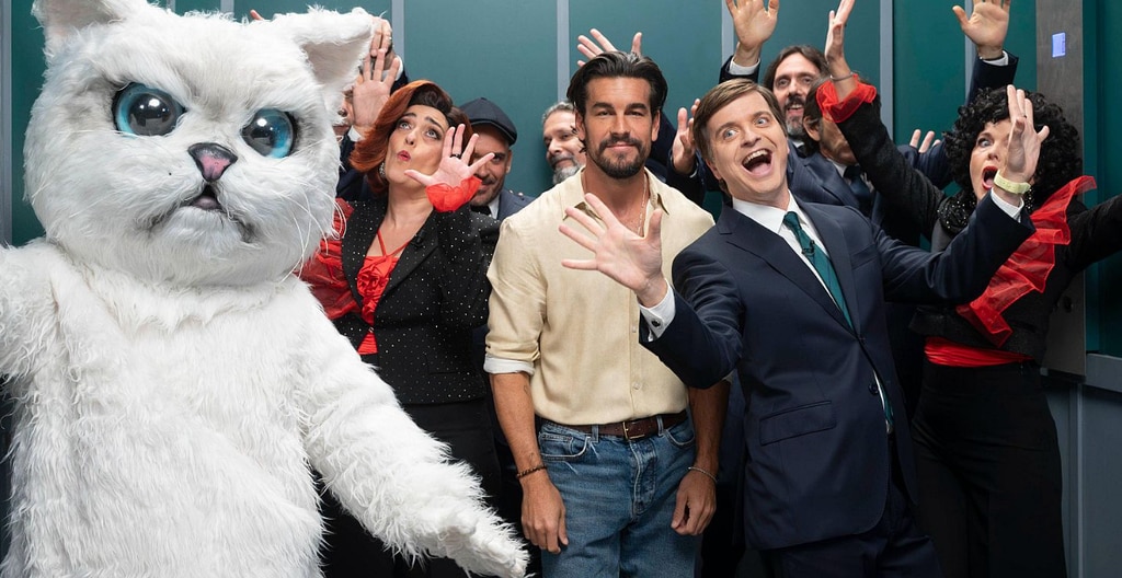 Mario Casas con Marc Giró