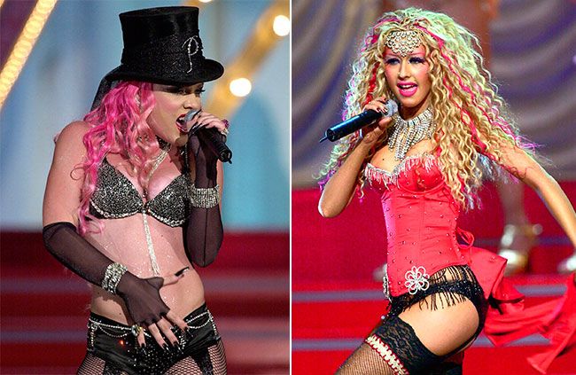 Pink aguilera