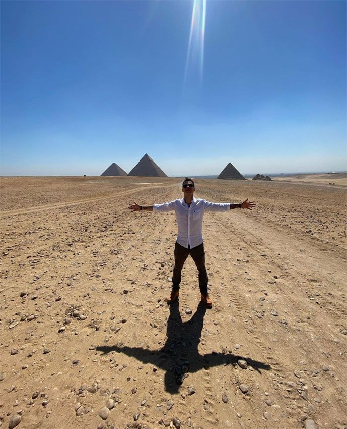 Christian Gálvez en Egipto