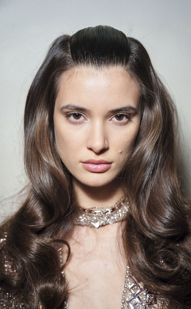 Melena suelta con ondas