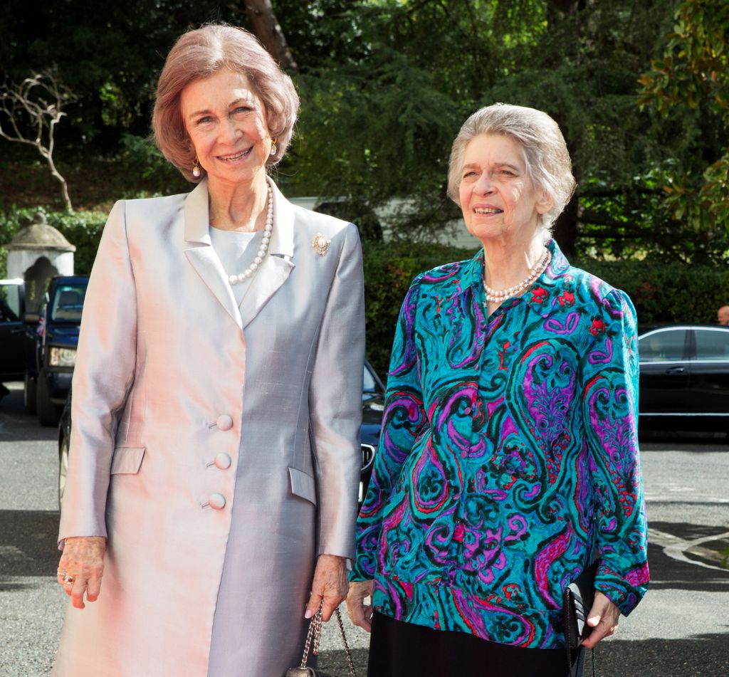 La reina Sofía y su hermana Irene de Grecia, en una imagen de archivo