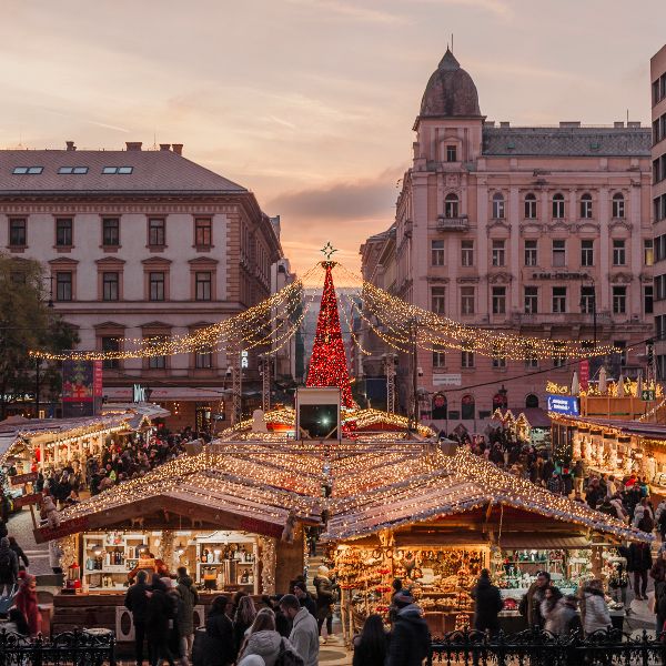 Budapest, mercadillo de Navidad