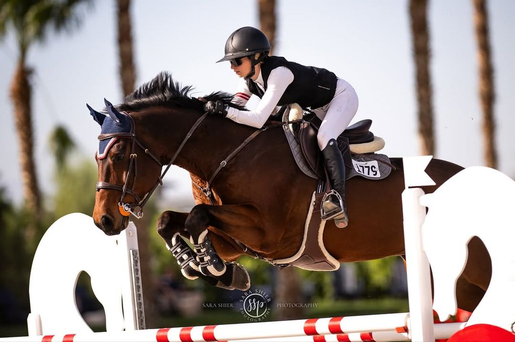 La hija de Mark Wahlberg es una experta amazona que compite a nivel profesional