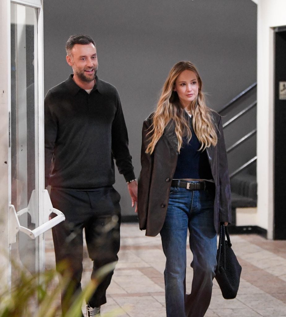 Jennifer Lawrence y Cooke Maroney en Los Ángeles