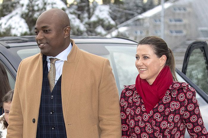 Marta Luisa de Noruega y su Durek Verret