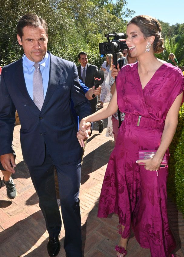 Boda de Álvaro Castillejo y Cristina Fernández: el look de Margarita Vargas