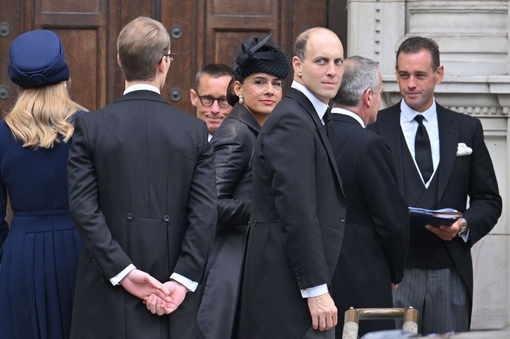 Lord Frederick Windsor, hijo del príncipe Michael de Kent, y su mujer, la actriz británica Sophie Winkleman