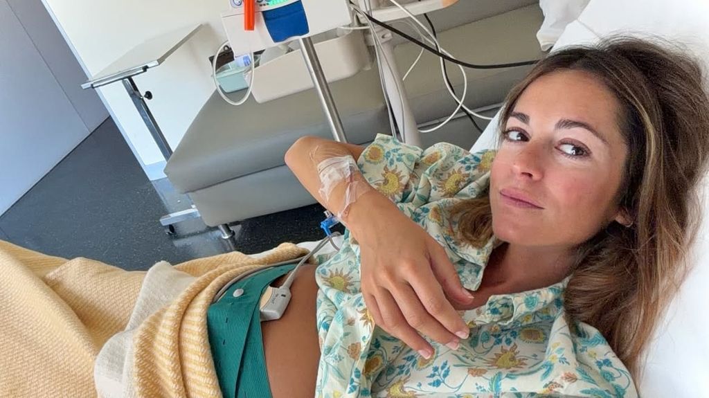 Sofía Ellar, en el hospital