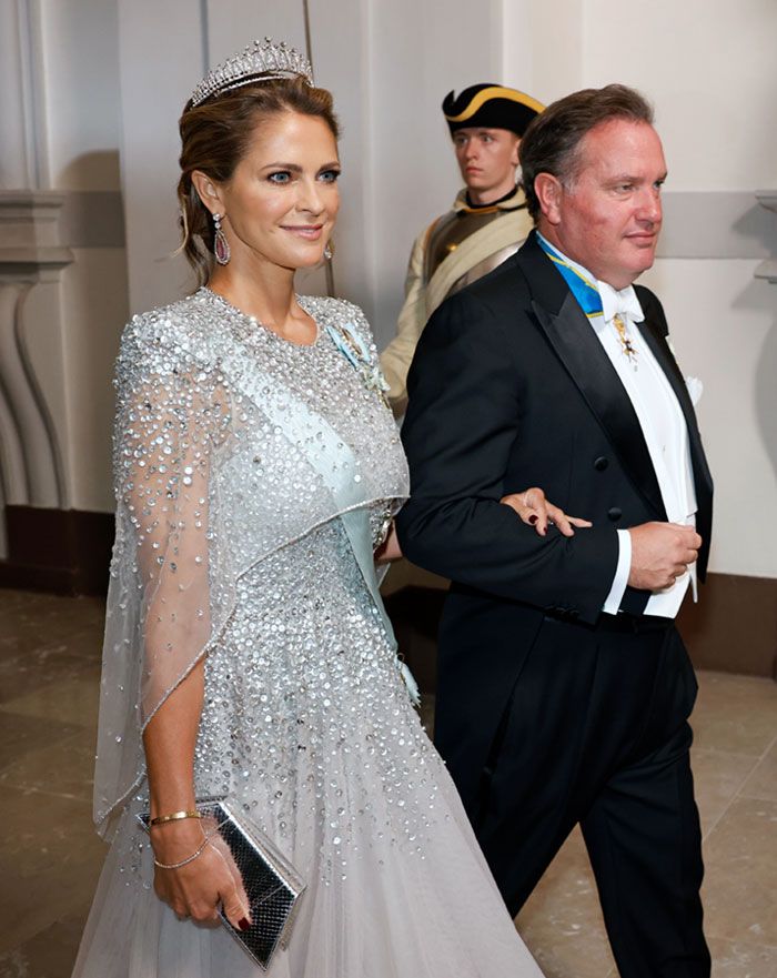 Cena gala Suecia Jubileo Oro rey Carlos Gustavo